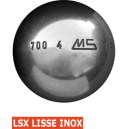 Boules de pétanque MS LSX LISSE INOX -  Famille Rocher