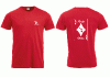Tee-shirt AS DU CARREAU PETANQUE Couleur : Rouge
