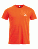 Tee-shirt basic Couleur : Orange